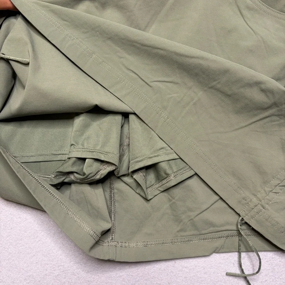 Columbia Skort Women XL Green Anytime Casual Omni-Shield Active Hiking Outdoor